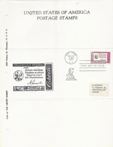 1143 4c ABRAHAM LINCOLN CREDO - METER DIGEST L/A - Picture 1 of 1