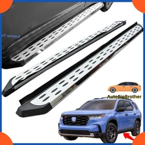 Fits for Honda pilot 2023 2024 2Pcs Running Boards Side Steps Pedals Nerf Bar - Imagen 1 de 11
