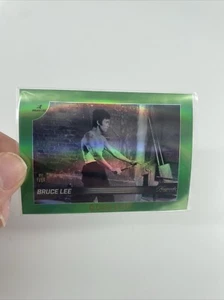 2024 BRUCE LEE 50th Anniversary KEEPSAKE EDITION GREEN Refractor 8/150 - Picture 1 of 3