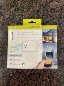Legrand Smart Plug-In Switch White No Hub Required Model #WWP10CCV2 Brand New - Picture 1 of 4
