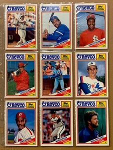 1988 Topps Baseball Revco League Leaders FULL SET Nolan Ryan, Mark McGwire, Etc - Picture 1 of 4