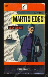 1946 Jack London Martin Eden US Lit Socialism Working Class Writer 1st Penguin - Picture 1 of 1