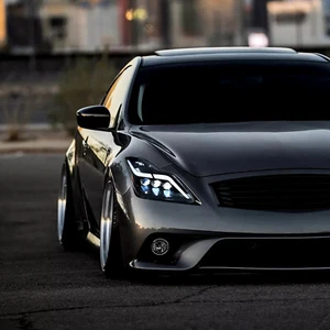 LED Headlights For Infiniti G37 2008-2013/Q60 Coupe Coupe/Convertible 2014-2015 - Picture 1 of 21