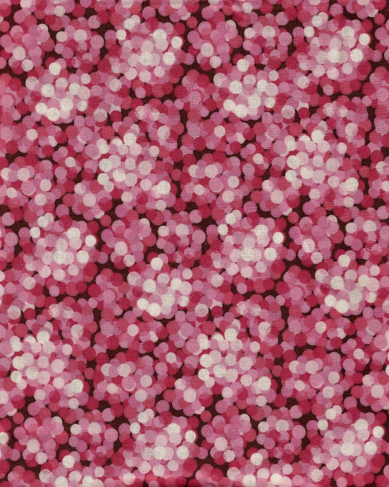 Fabric, In The Pink by Max & Nobie for Moda, Pink Dots on Pink, By/HALF YD OOP - Image 1 of 1