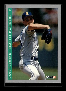 1993 Fleer #306 Dave Fleming (EX)(BAS) - Picture 1 of 2