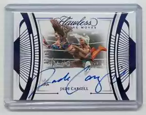 2024 Impecable WWE Jade Cargill Zafiro Acabado Movimientos Autógrafo #14/20 - Imagen 1 de 2