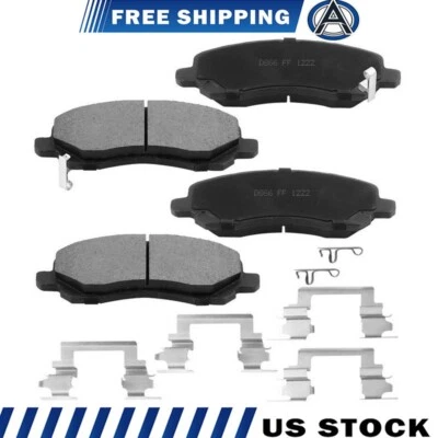 前陶瓷刹车片适用于克莱斯勒 200 道奇口径吉普罗盘爱国者 — 第 1/4 张图片