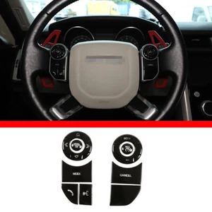 Steering Wheel Button Sticker Patch For LR Discovery 5 Range Rover Sport Vogue - Picture 1 of 3
