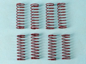 GDS Racing Molla Morbida per Ammortizzatore GDS 70mm-120mm 8PCS ROSSO - Foto 1 di 14
