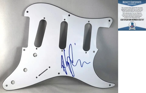 Andy Summers The Police Signed Electric PickGuard Beckett BAS COA Cover
