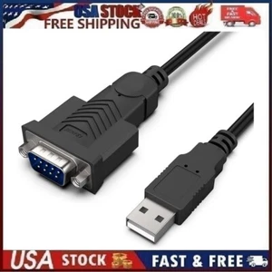 BENFEI 6ft USB to Serial Adapter, USB to RS-232 Male (9-pin) DB9 Serial Cable - Picture 1 of 15