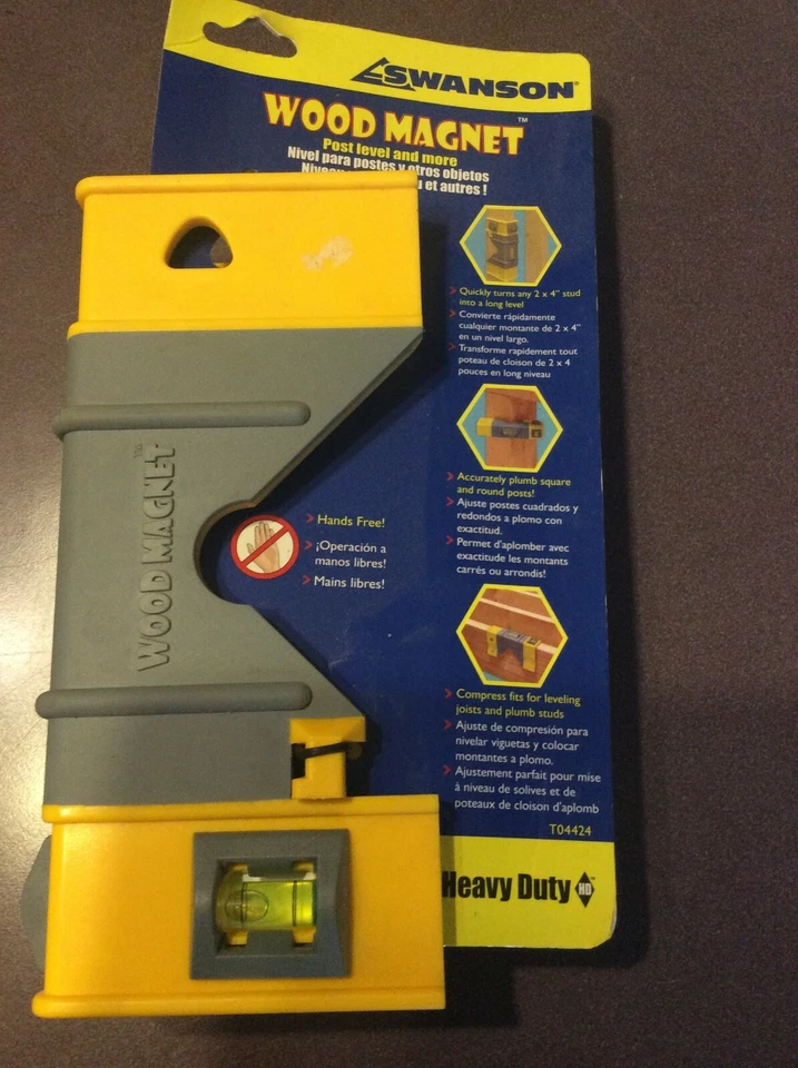 SWANSON WOOD MAGNET TO4424 POST LEVEL & MORE - Image 1 of 2