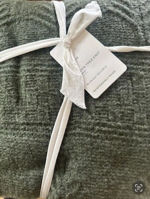 Pottery Barn Arden Tree Blanket 96”x88” - Image 1 of 2