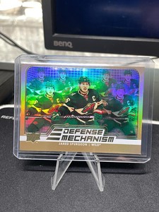 Jared Spurgeon 2022-23 Upper Deck Series 1 #DM-19 Defense Mechanism Gold