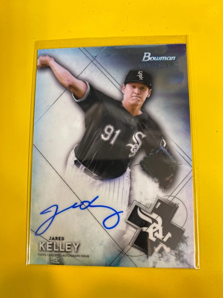 RS11122 2021 Bowman Chrome Sapphire Prospect Autographs #BSPAJK Jared Kelley  - Image 1 of 1