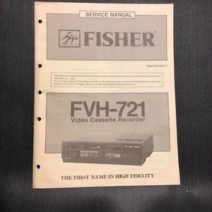 Fisher FVH-820 Video Cassette Recorder Service Manual Issue Number 1 Volume 2 - Picture 1 of 2