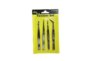 4 Count Power Plus Tweezer Set - Picture 1 of 1