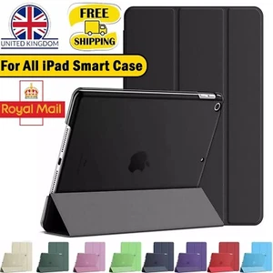 For iPad Air 2 Air Pro 9.7" iPad mini 5 4 Case Leather Smart Flip Magnetic Cover - Picture 1 of 16