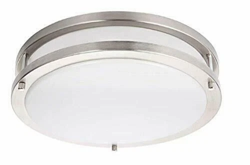 Energetic 14" 24W Double Ring LED Flush Mount Ceiling Light
