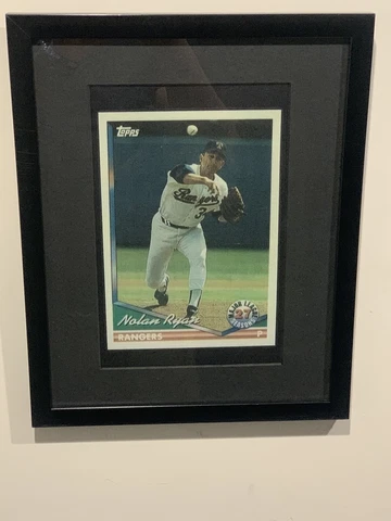 1994 Topps Nolan Ryan (Custom Mini Poser) Frame Not Included (READ) Cover