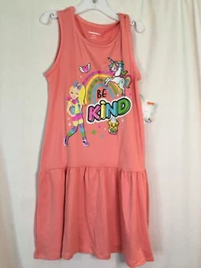 New Nickelodeon JoJo Siwa Dress Girls soft Coral Many sizes - Picture 1 of 4
