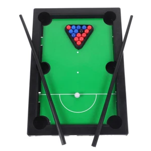 1 Set Desktop Miniatur Billardtisch Set Mini Billardtisch Spielzeug Desktop - Bild 1 von 12
