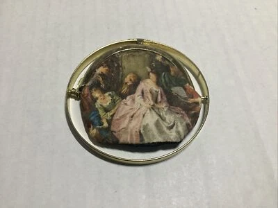 VTG Change Purse,  Small, Clasp To Close, Gold Tone  - Image 1 of 4