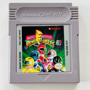 Mighty Morphin Power Rangers (Nintendo Game Boy, 1994) Authentic Game Cart - Picture 1 of 2