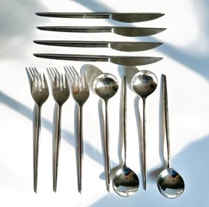 Lauffer by Towle Edelstahl Besteck 18/10 11er Set - Löffel Messer Tafelgabeln - Bild 1 von 9