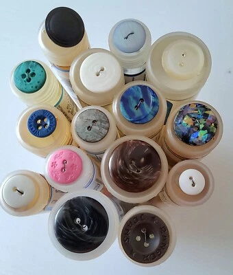 dill Knöpfe verschiedene Farben und Größen zur Wahl - MARKENWARE - - Bild 1 von 3