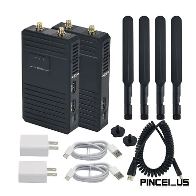 HamGeek HW200 5.8G HDMI Transmitter Receiver 200M Wireless HDMI Extender pe66 - Bild 1 von 4