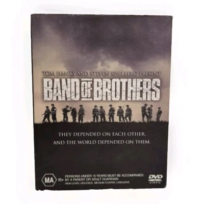 BAND OF BROTHERS - 6X Disc Set With Slipcover Region 4 PAL - Image 1 of 4