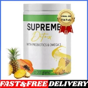 Supreme Detox Supplement Healthcare Natural Fiber Powder 1/2/3Pack - Foto 1 di 14