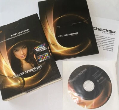 X-Rite ColorChecker Passport Photo * APPLICATION CD Software Disk Only MINT DVD - Image 1 of 4