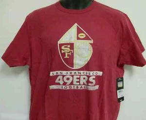 San Francisco 49ers NFL Short Sleeve Fade T-shirt - size Large - Picture 1 of 4