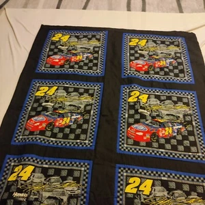 Jeff Gordon Home Made Throw Blanket #24 - Picture 1 of 10