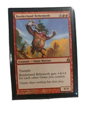 MTG Borderland Behemoth Morningtide 87/150 Regular Rare Set of 2