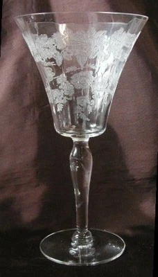 Morgantown Picardy Water Stem - Wine Glass - Image 1 of 2