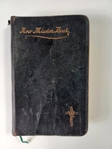 The New Mission Book Leather 21st Edition 1912 B. Herder Germany Pocket Size VTG - Picture 1 of 18