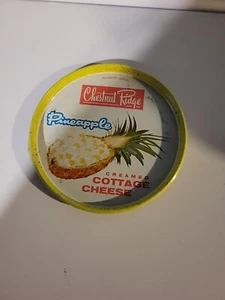 Vintage Metall Chestnut Ridge Ananas Landhaus Käse Deckel - Bild 1 von 4