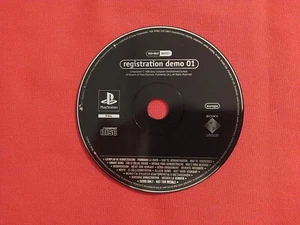 REGISTRATION DEMO 01 PS1 SONY PLAYSTATION 1 TBE EUR - Imagen 1 de 1