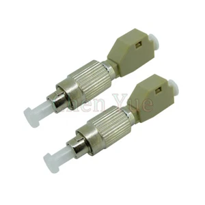 2pcs LC Female -FC Male LC-FC Multi-mode 62.5/125 Hybrid Adapter Optical Adapter - Picture 1 of 5