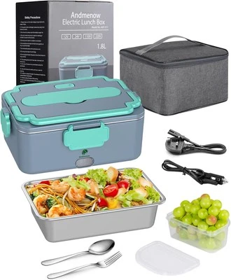 Electric Lunch Box for Adults Fast Heating Leakproof Portable Capacity 1.8L 100W - Image 1 of 4