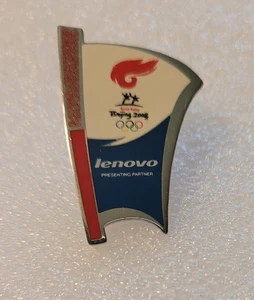 PEKING 2008 LENOVO SPONSOR OLYMPIADE ANSTECKNADEL - Bild 1 von 1