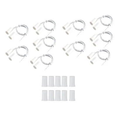 10 x RC-33 NC Recessed Door Contact Sensor Alarm Magnet Reed Switch - Image 1 of 4