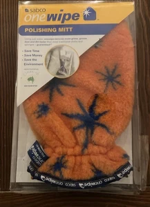 NEW Sabco One Wipe Polishing Mitt Glass Chrome Stainless Use Just Water - Picture 1 of 3