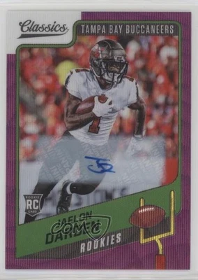 2021 Panini Classics Rookies /25 Jaelon Darden #183 Rookie Auto RC - Image 1 of 2