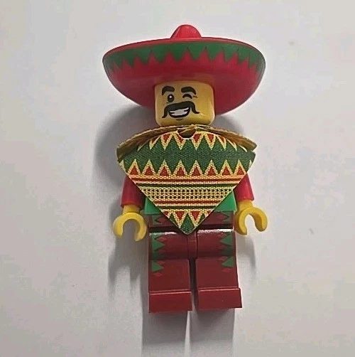 LEGO MOVIE - Minifigura Taco Tuesday Guy Sombrero - Tlm012 Foto 1 de 1