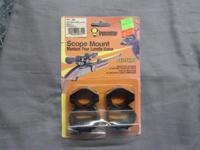 IRONSIGHTER SEE-THRU SCOPE MOUNTS MODEL 355 FOR WHITE SYSTEMS SUPER 91 - Image 1 of 4