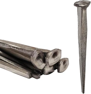 4”- CLINCH ROSE HEAD Nails - Metallic Color - Antique Rustic Restoration Accent  - Picture 1 of 12